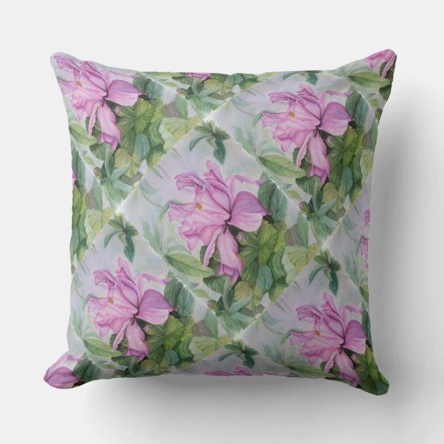 COUSSIN PATIO ORCHID ROSE TROPICAL (Recto)