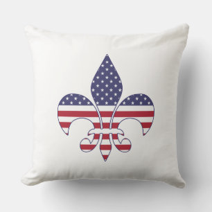 Coussin Patriotic American Flag