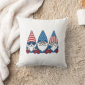 Coussin Patriotic Gnome Trio Vintage Vector Shirt Design_1 (Couverture)