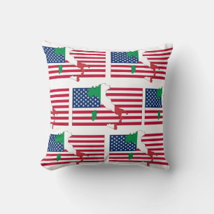 Coussin Patriotique double Italien