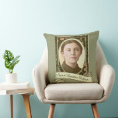Coussin Patron de St Gemma Galgani des pharmaciens (Chaise)