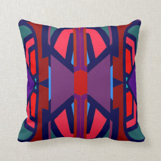 Coussin Patte chaude sur le corail/bleu/violet/Turquoise/r