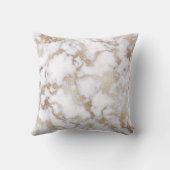 Coussin Pattern de Chic White Gold Foil (Verso)