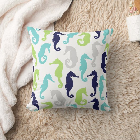 Coussin Pattern de Sea Horses (Couverture)