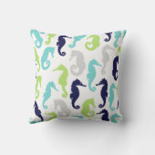 Coussin Pattern de Sea Horses (Verso)
