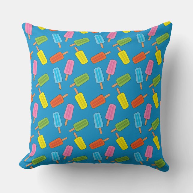 Coussin Patters de Popsicles (Recto)