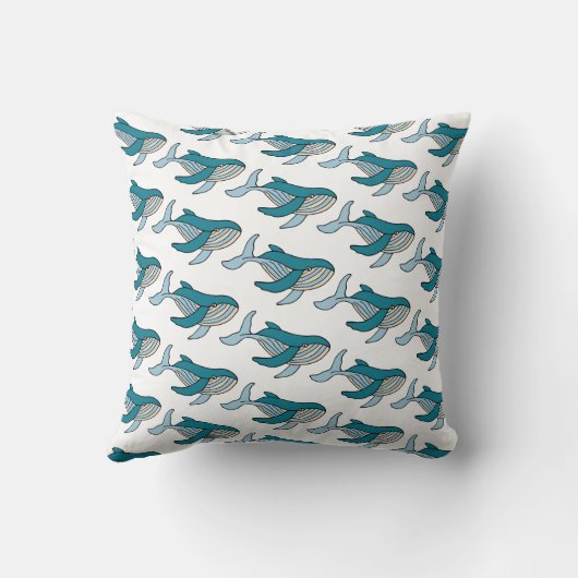Coussin Patters de Whale (Verso)