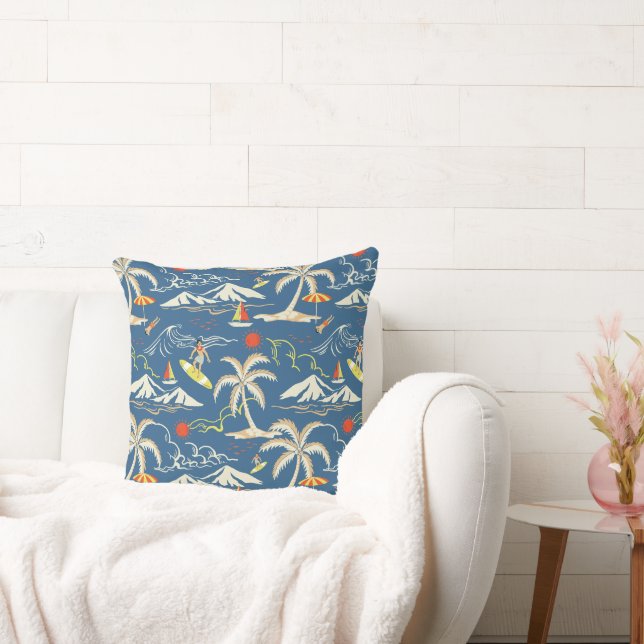 Coussin Patters tropicaux (Canapé)