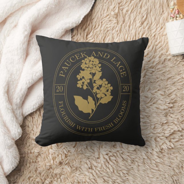 Coussin Paucek & Lage – S'épanouir avec des fleurs fraîche (Couverture)