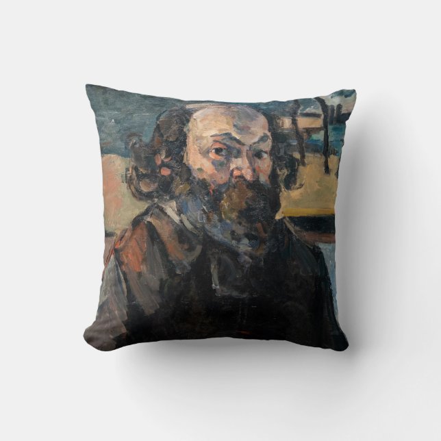 Coussin Paul Cezanne - Autoportrait (Recto)