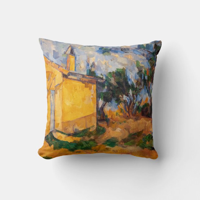 Coussin Paul Cezanne - La Cabane de Jourdan (Recto)