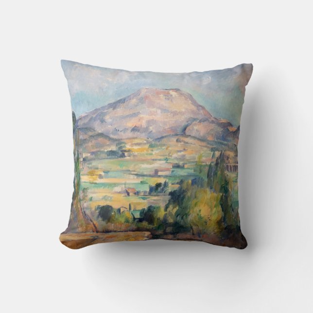 Coussin Paul Cezanne - Mont Sainte-Victoire (Recto)