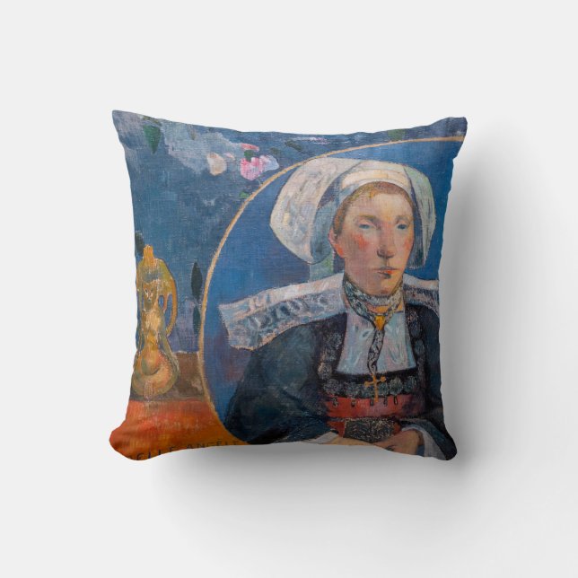 Coussin Paul Gauguin - Le Beau Ange, Pont-aven (Recto)