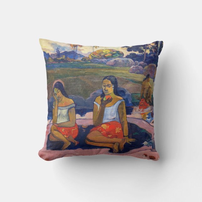Coussin Paul Gauguin - Source sacrée, Douces Rêves (Recto)