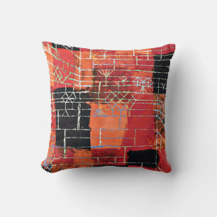 Coussin Paul Klee art : Perspective de configuration