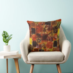 Coussin Paul Klee - Composition cosmique