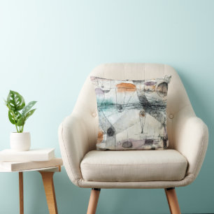 Coussin Paul Klee Plantes Terre & Royaume de l'Air : Bauha