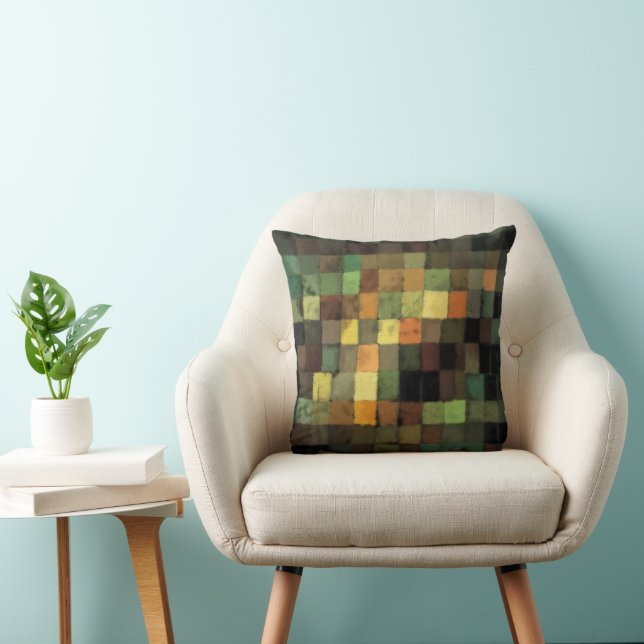 Coussin Paul Klee son antique (Chaise)