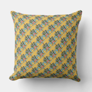 Coussin Paul McGehee "Armoiries de Saint-Kitts-et-Nevis" C