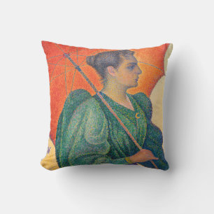 Coussin Paul Signac - Femme à l'ombrelle