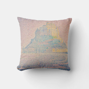 Coussin Paul Signac - Mont Saint Michel, Brume et Soleil