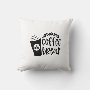 Coussin Pause café