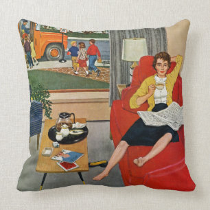 Coussin Pause-café de matin