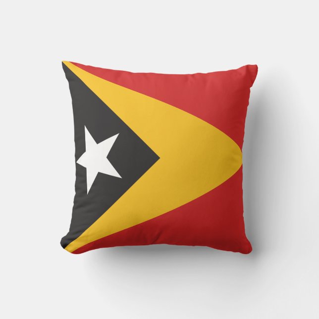 Coussin Pavillon du Timor oriental (Recto)