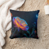 Coussin Pavot psychédélique au clair de lune (Couverture)