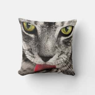 Coussin Paw de cueillette de chat Tabby