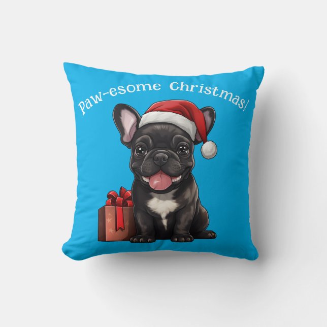 Coussin 😍Paw-ésom' chiot Frenchie adorable (Recto)