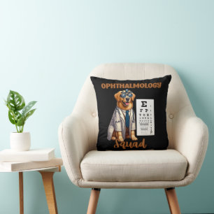Coussin Paws et vision Escadron d'ophtalmologie animale