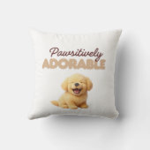 Coussin Pawsitively Adorable (Verso)
