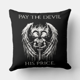 Coussin Payez le Diable Son Prix