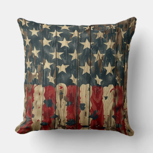 Coussin Pays/Americana Principale en détresse
