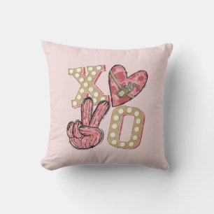 Coussin Pays XOXO - L'amour de l'Ouest sauvage
