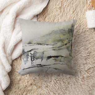 Coussin Paysage Abstrait des couleurs d'automne 2