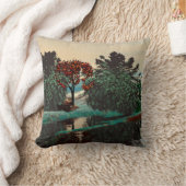 Coussin PAYSAGE ALIEN,ARBRES,LAGOON HYPERION Science-ficti (Couverture)