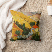 Coussin Paysage avec maison et laboureurVincent van Gogh  (Couverture)