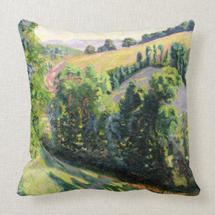 Coussin Paysage chez Pontgibaud, c.1895 (huile sur la