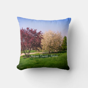 Coussin Paysage d'arbres magnifiques