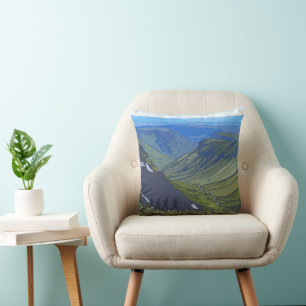 Coussin Paysage de la montagne de Steens