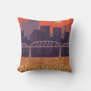 Coussin Paysage de Nashville
