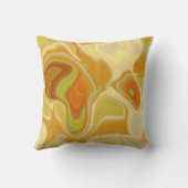 Coussin Paysage de rêve en or (Verso)