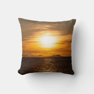 Coussin Paysage du coucher du soleil