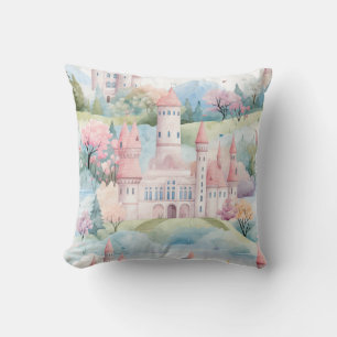 Coussin Paysage enchanteur du château -
