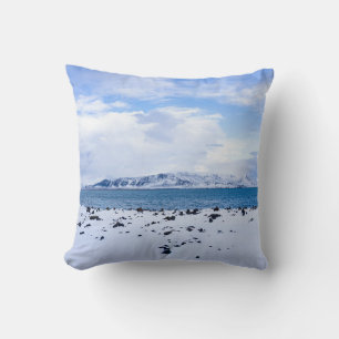 Coussin Paysage hivernal d'Islande