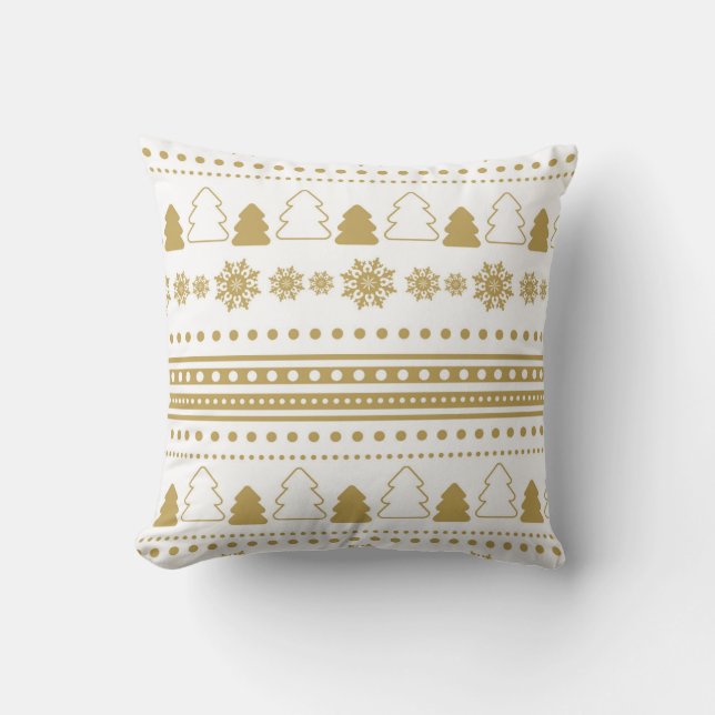 Coussin Paysage hivernal Jeu d'oreiller (Recto)