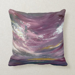 Coussin Paysage marin abstrait