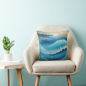 Coussin Paysage marin de Fantasia Waters (Chaise)